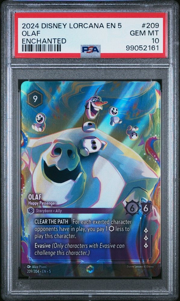 オラフページ eBay Auction Item 256799858136 Tcg Cards 2024 Disney Lorcana