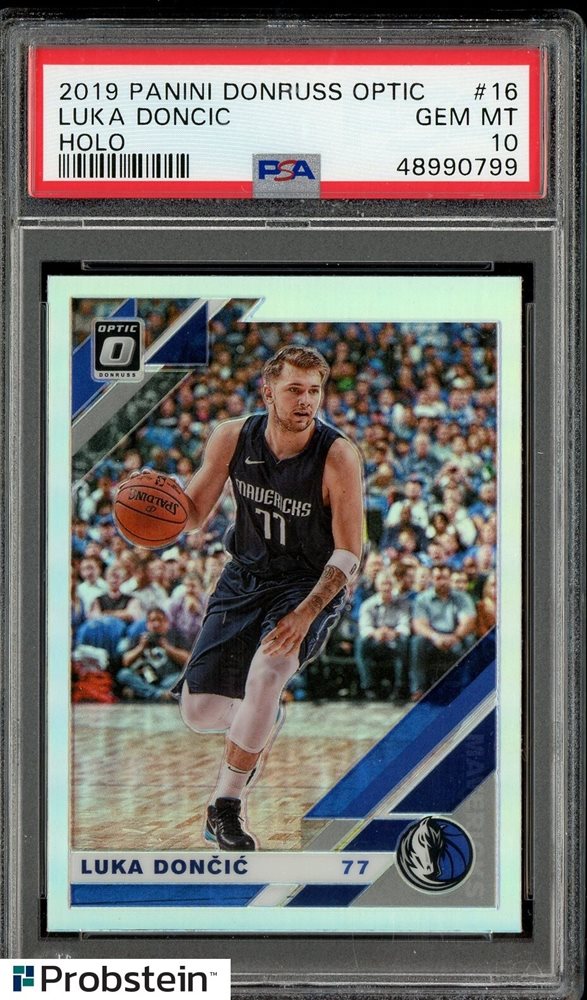 その他 2019 Optic NBA Luka Doncic PSA 10 Amazon.com: Luka Doncic 2019 Donruss Optic Basketball Card