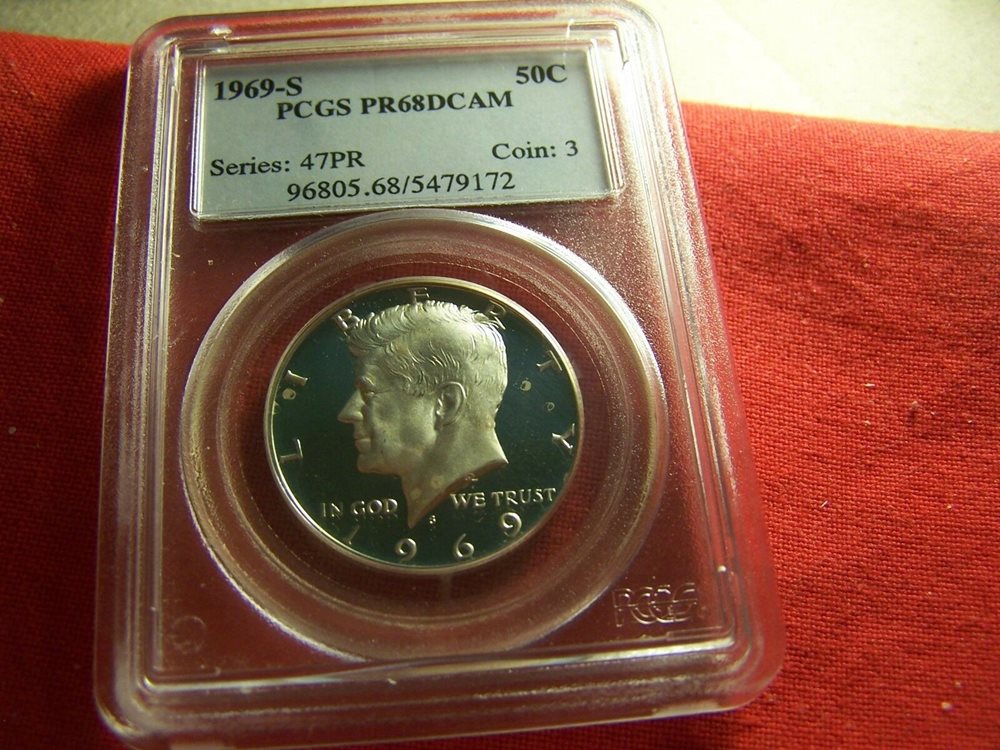 2004-S Silver Kennedy Half PR69DCAM PCGS Proof 69 Deep Cameo