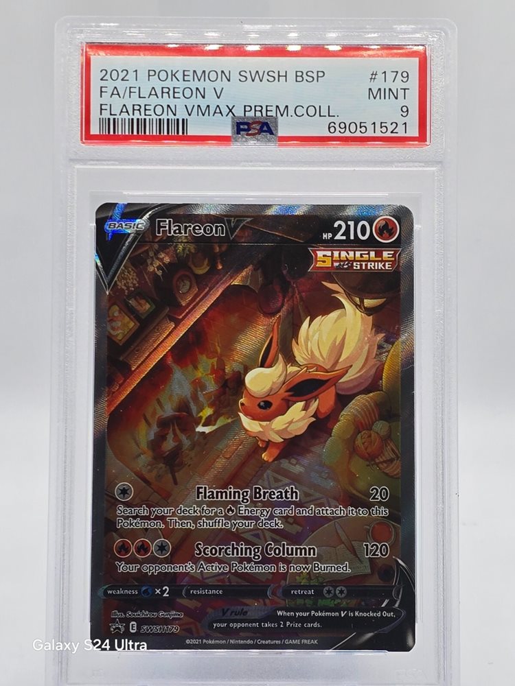 2021 ポケモン フレアオンV PSA 10 Auction Prices Realized Tcg Cards 2021 POKEMON SWSH BLACK