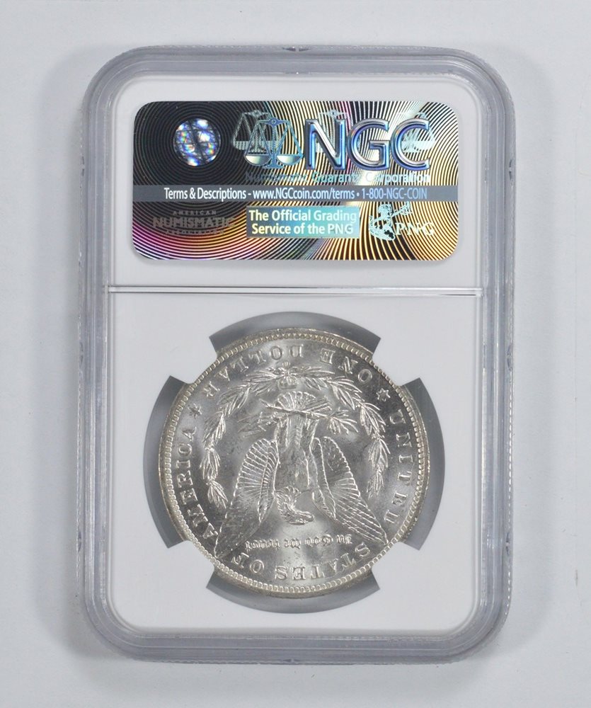 MS-64 1885-O Morgan Silver Dollar - Graded by NGC *962, MS64