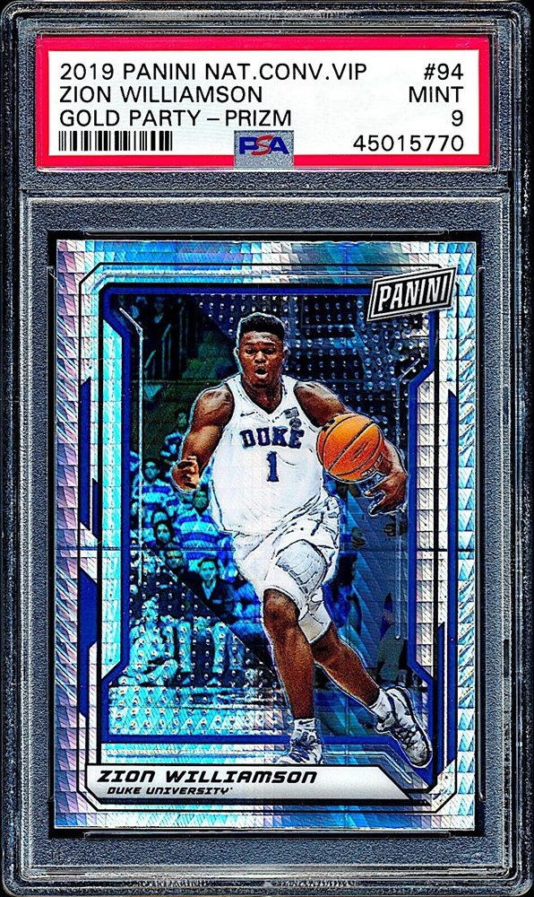 PANINI opulence やすっぽ ZION WILLIAMSON ナイキパッチ