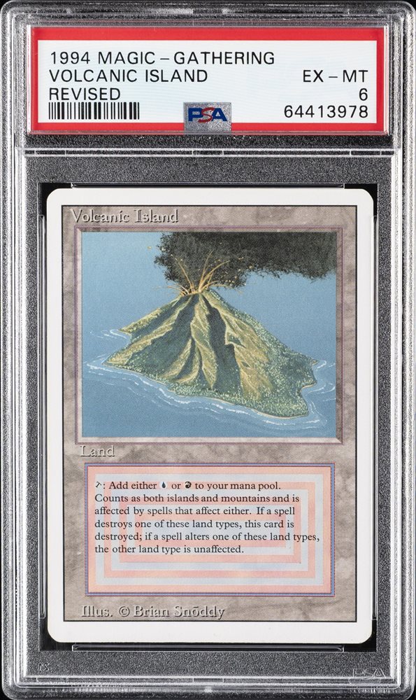 マジック：ザ・ギャザリング 1994 Volcanic  PSA 6 Auction Prices Realized Tcg Cards 1994 MAGIC THE GATHERING