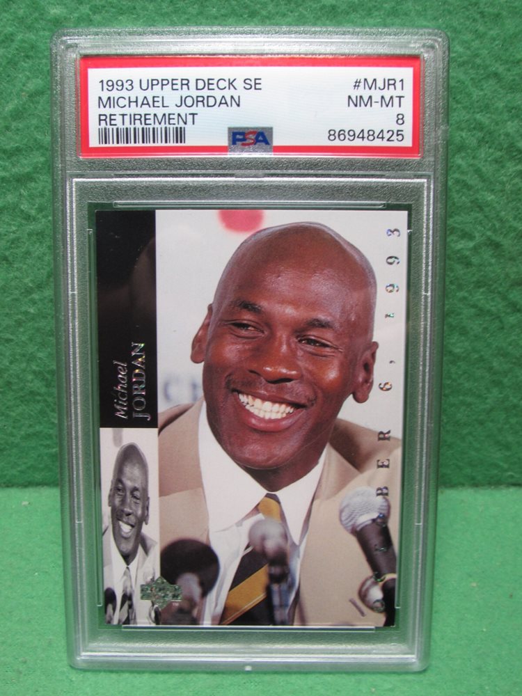 レア90S UPPERDECK JORDAN RETIREMENT CARD 1999 Upper Deck Michael Jordan Retirement CARD SET (23 Cards