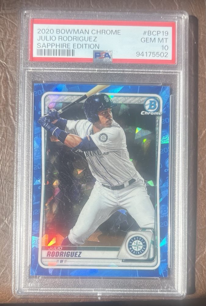 その他 bowman Julio Rodriguez psa10 chrome Julio Rodriguez 2020 Bowman Chrome #BCP-19 PSA 10 Gem Mint