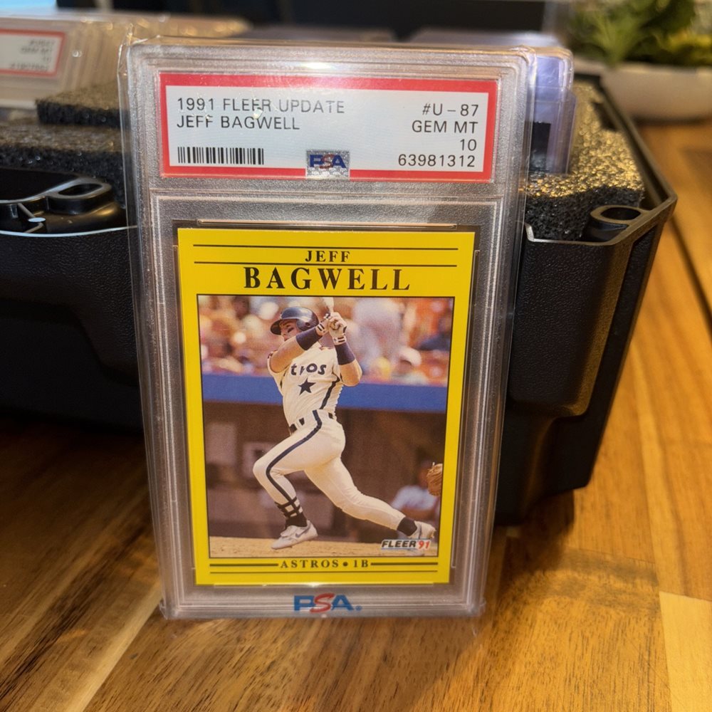 その他 1991 ULTRA UPDATE JEFF BAGWELL BGS GEM 1991 Fleer Ultra Update Factory Set Jeff Bagwell BGS 9.5 GEM