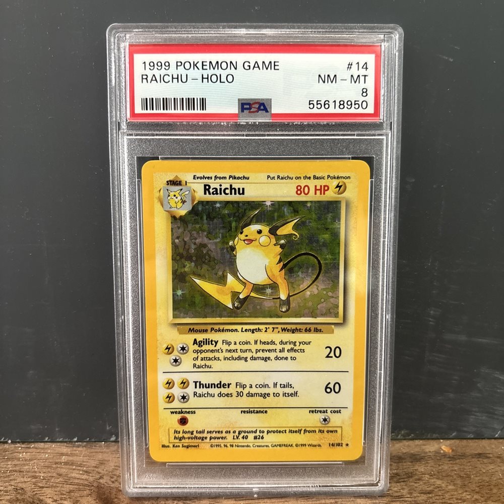 1999年 Pokemon Game Raichu-Holo 1st Ed. 1999 Nintendo Pokemon Game Raichu-Holo (1st Edition) | PSA