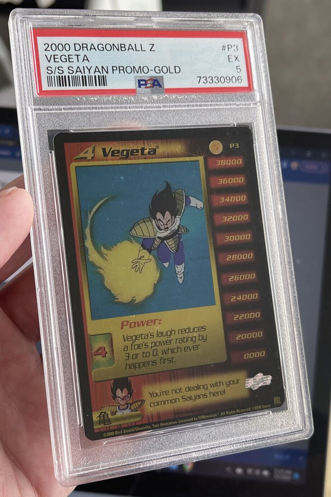 eBay Auction Item 134633082600 Tcg Cards 2000 Score Dragon Ball Z