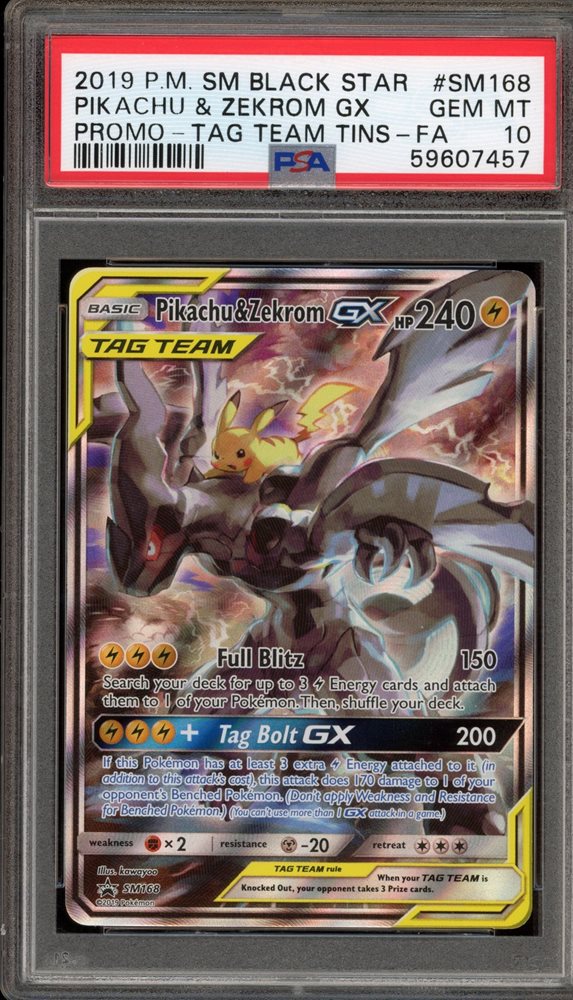 Auction Prices Realized Tcg Cards 2019 POKEMON SM BLACK STAR