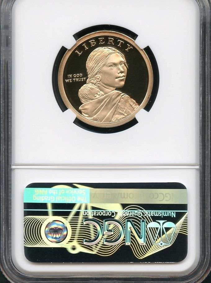 NGC Early Releases PF 69 Ultra Cameo! 2018 S Proof Jim Thorpe//Sacagawea Dollar