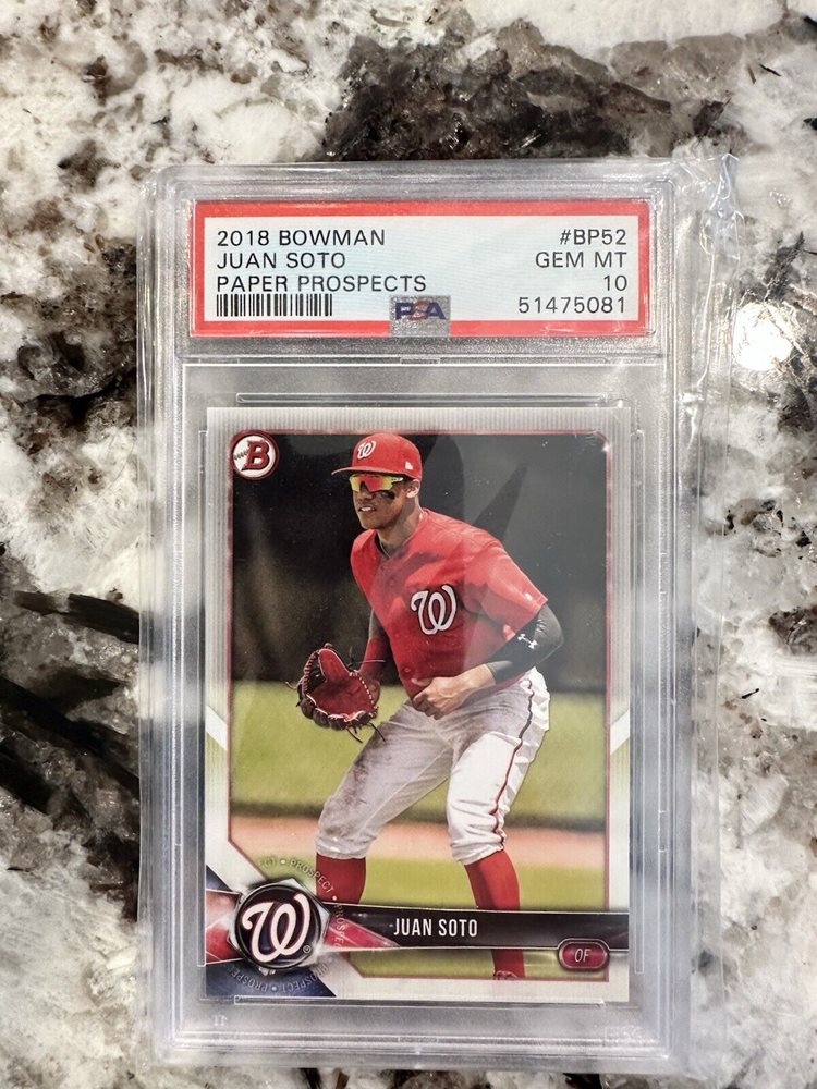 その他 2018 Bowman's B Perfomer Juan Soto PSA10 2018 BOWMANS BEST JUAN SOTO ROOKIE PSA 10 A | eBay