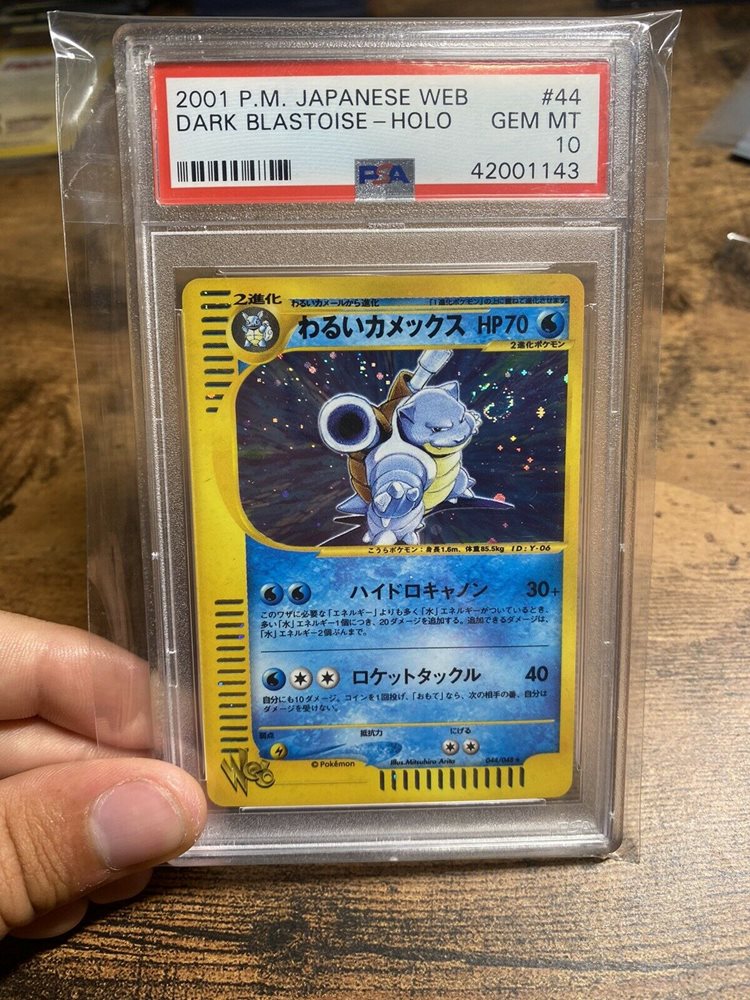 Auction Prices Realized Tcg Cards 2001 POKEMON JAPANESE WEB