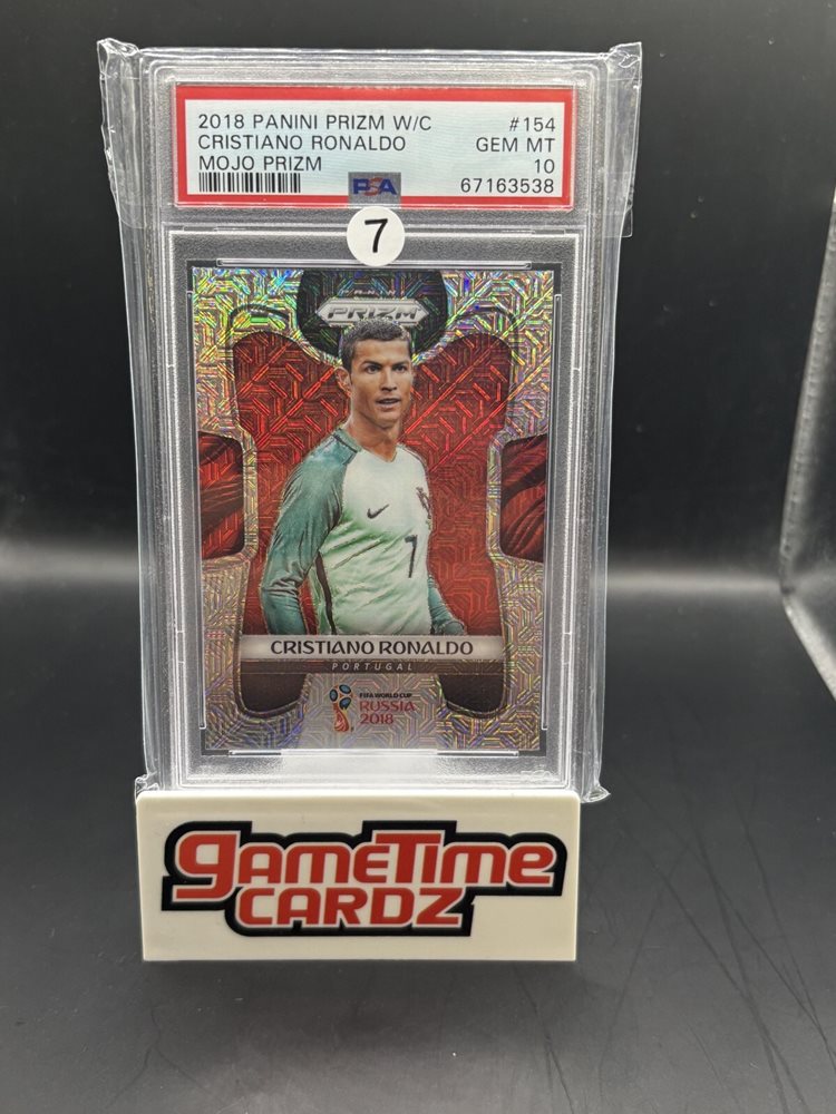 Cristiano Ronaldo 2018 W杯 Silver Prizm Cristiano Ronaldo 2018