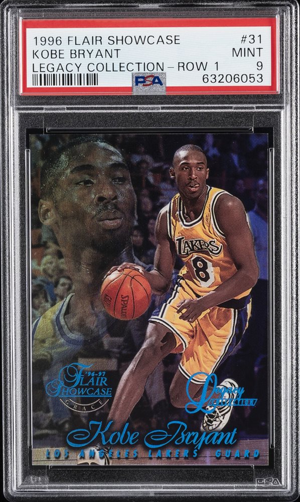 1996-97 Flair Showcase Legacy Collection Row 0 #31 Kobe