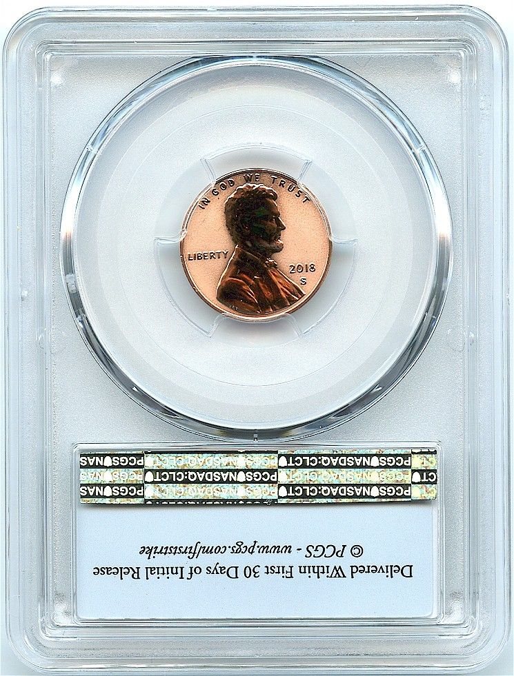 2019-S PCGS PR69 RD DCAM LINCOLN CENT PROOF FIRST STRIKE PR 69