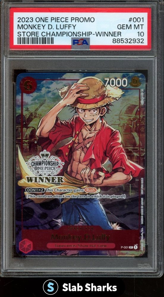 Auction Prices Realized Tcg Cards 2023 ONE PIECE PROMOS