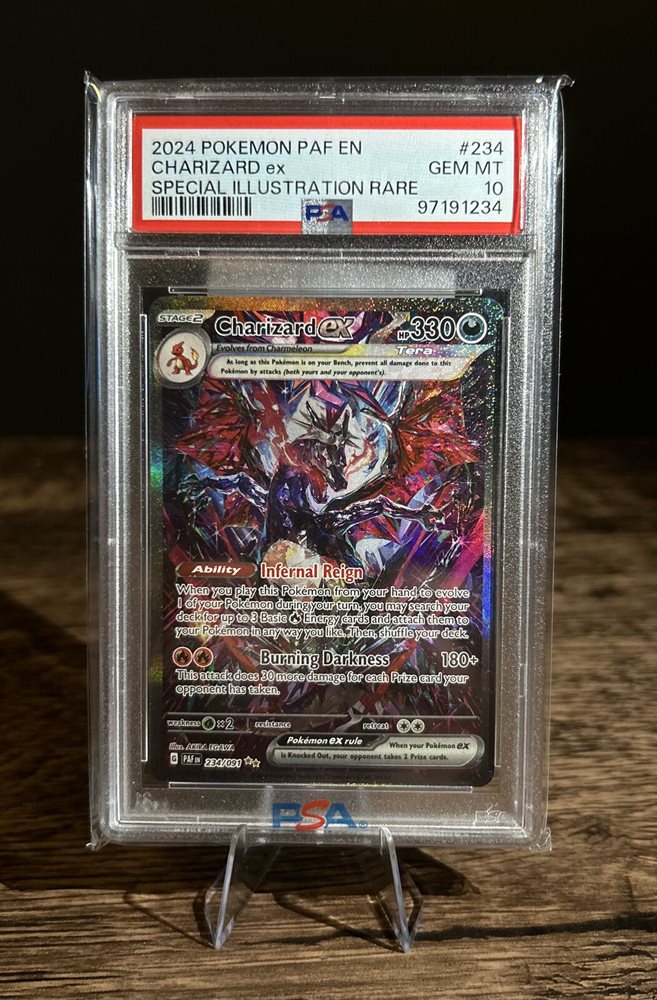stage 2 dragonite pokemon card Pokemon TCG | Paldean Fates Tin