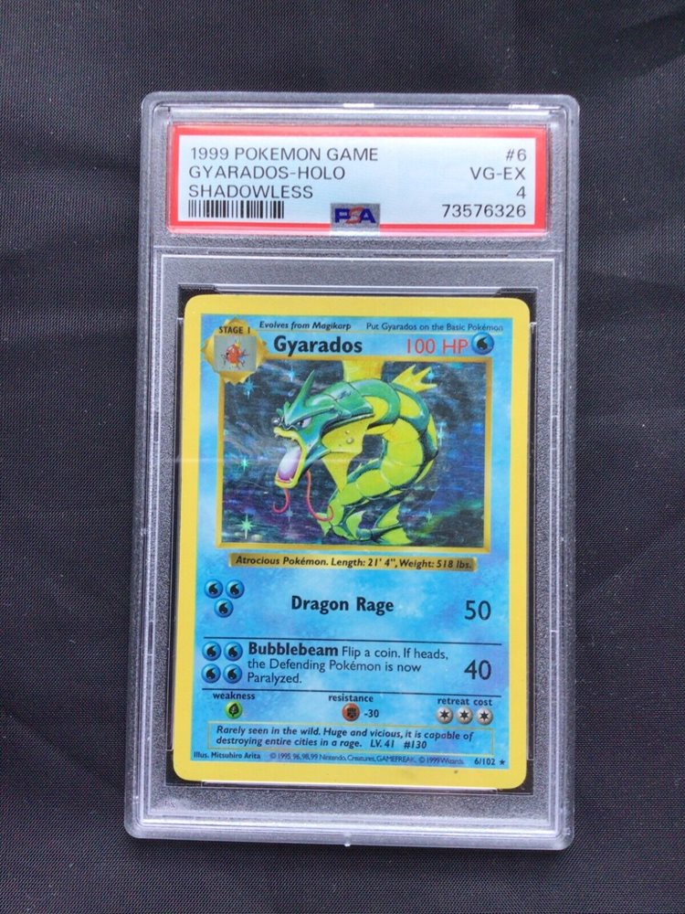 brilliant blender pokemon card Pokemon - Sun & Moon - Dragon Majesty - Gyarados (Reverse Holo) main image 0