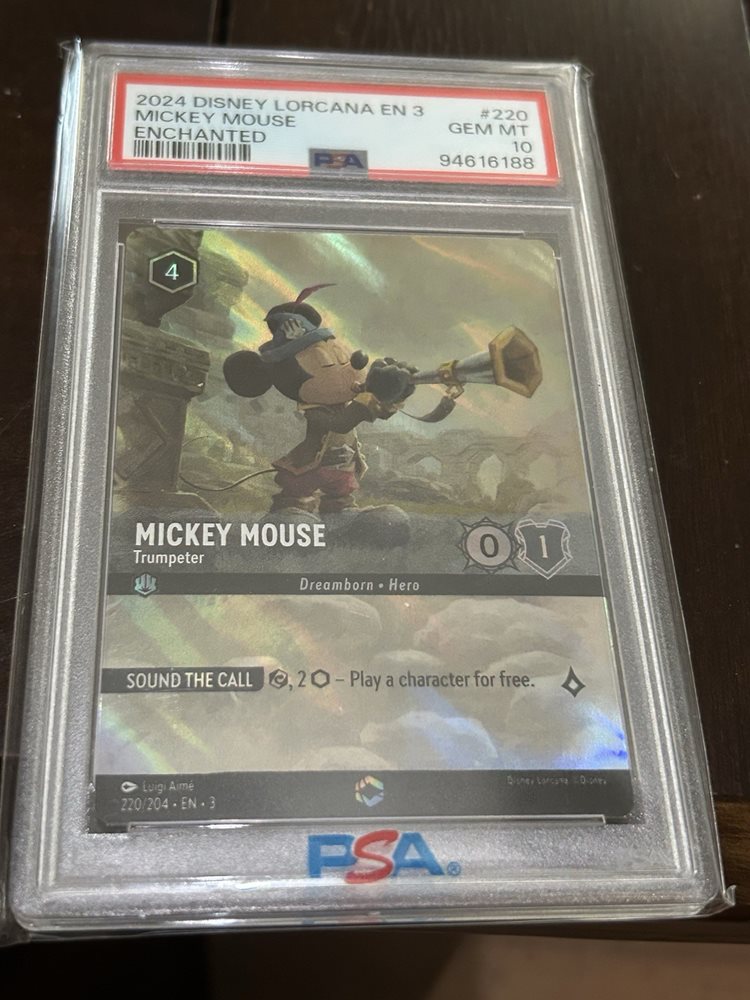 PSA10 Disney Loracanaミッキーマウス #220 389 PSA10 Disney Loracana Mickey Mouse #220 389 | eBay
