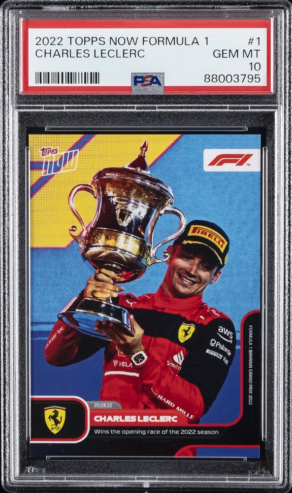 22 TOPPS CHARLES LECLERC シャルル ルクレール パラレル
