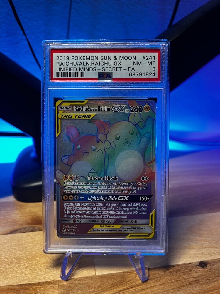pokemon unified minds rare cards Pokemon Unified Minds 253/236 Reset Stamp Secret Rare main image 0