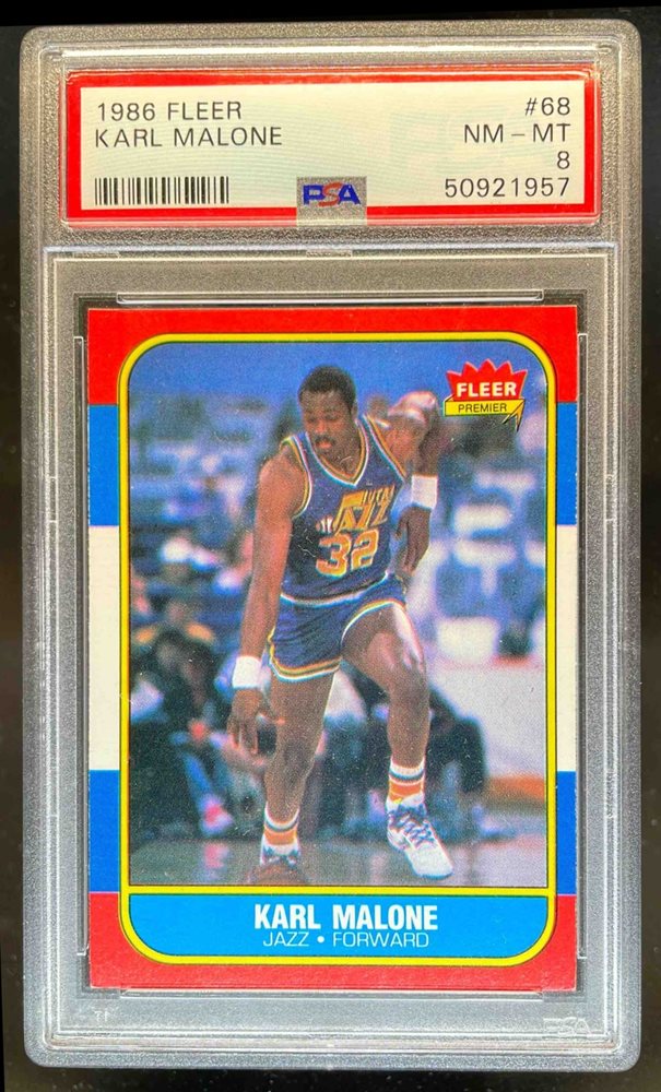Auction Prices Realized Basketball Cards 1986 FLEER Karl Malone