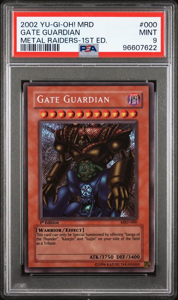 psa10　ゲートガーディアン　1st Edition　英語 Gate Guardian 1st Edition MRD-000 Yugioh Card Secret Rare | eBay