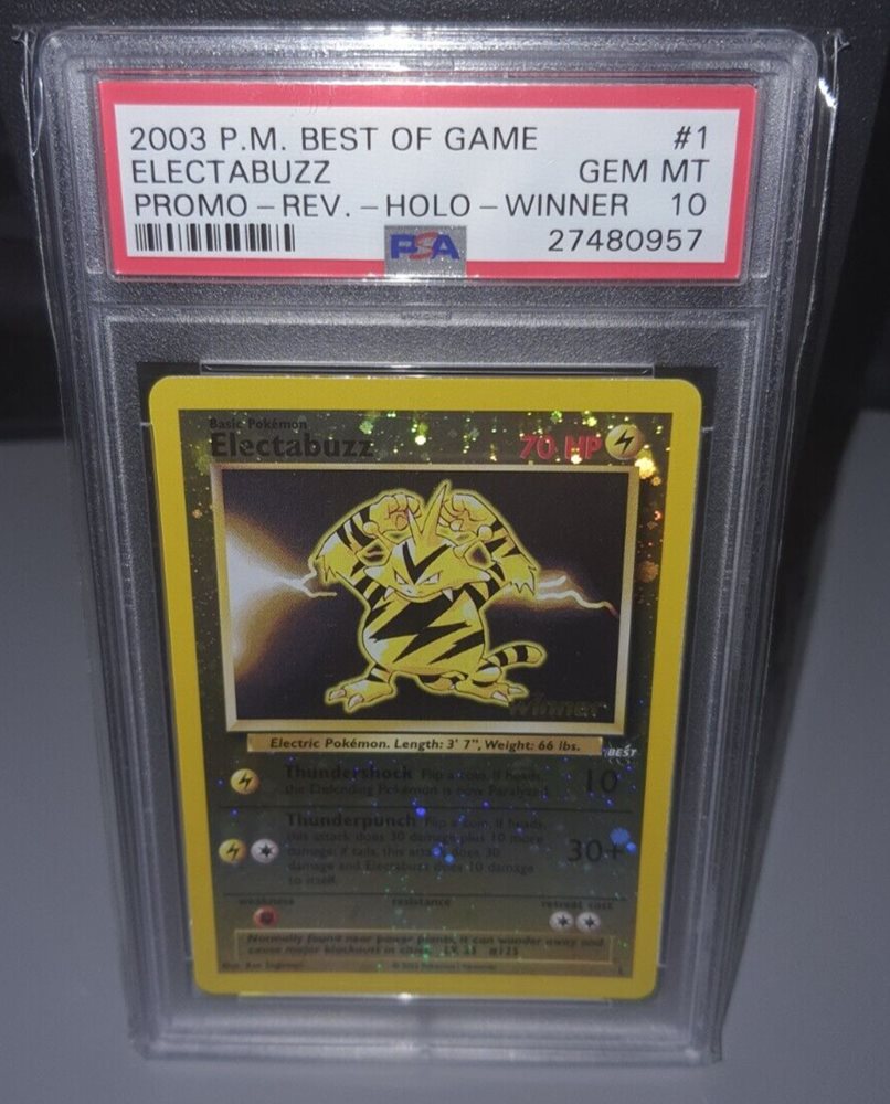 Auction Prices Realized Tcg Cards 2003 POKEMON BEST OF GAME