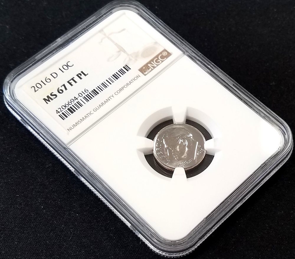 2016 D NGC MS66 FT PL ROOSEVELT DIME DEAL