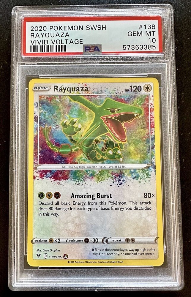 ポケモンカード　PSA eBay Auction Item 355617993854 Tcg Cards 2020 Pokemon Sword