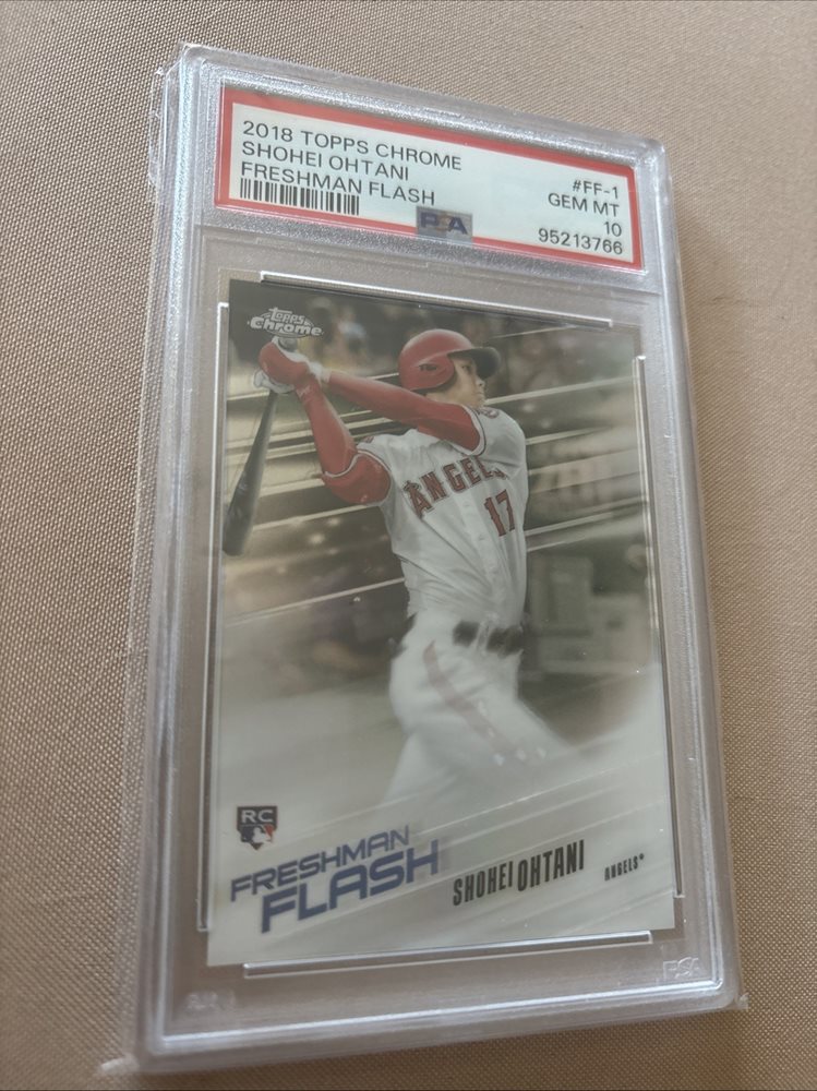 ゲームセンター・ゲームカード 2018 Topps Chrome Shohei Ohtani PSA WBC 2018 Topps Chrome Update - Target Exclusive [Base] #HMT1