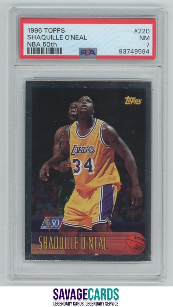 Rookie PSA 10 Shaq Shaquille O'neal Gem Mint Future HOF Hall
