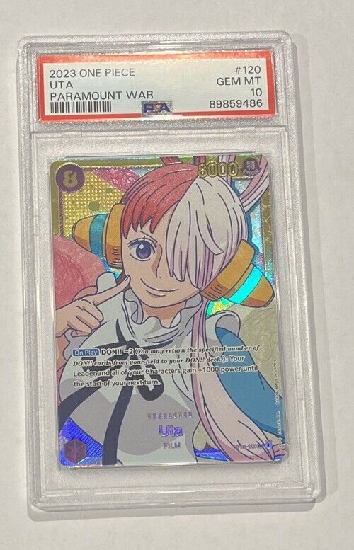 Auction Prices Realized Tcg Cards 2023 ONE PIECE OP02-PARAMOUNT