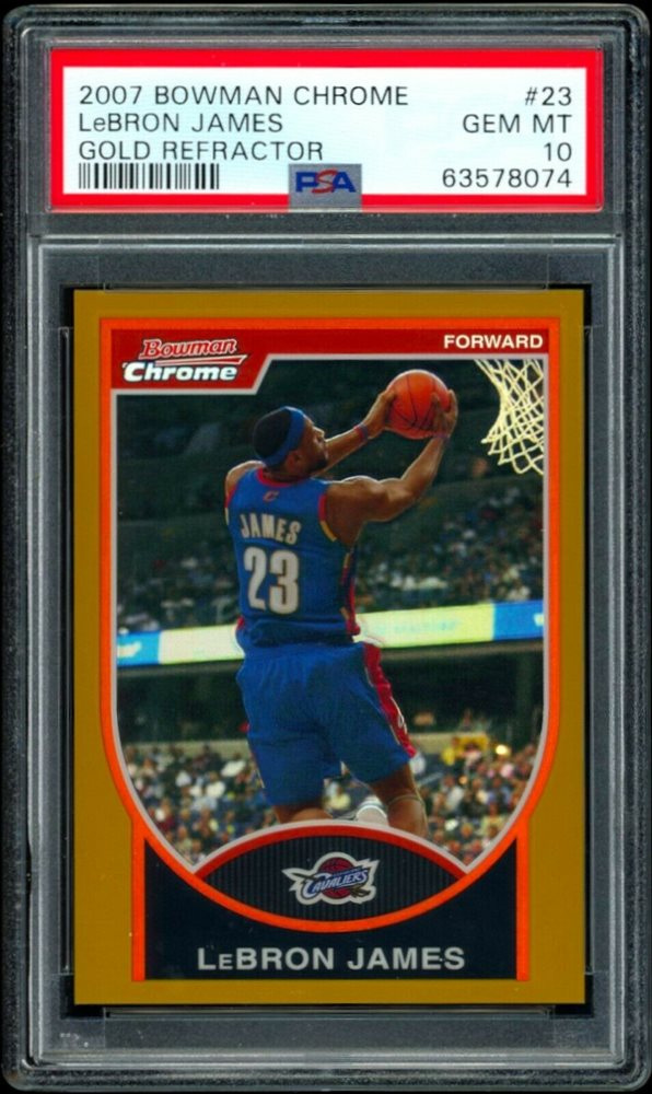 その他 2007 Bowman Chrome LeBRON JAMES PSA10 2007 Bowman Chrome LeBRON JAMES PSA10