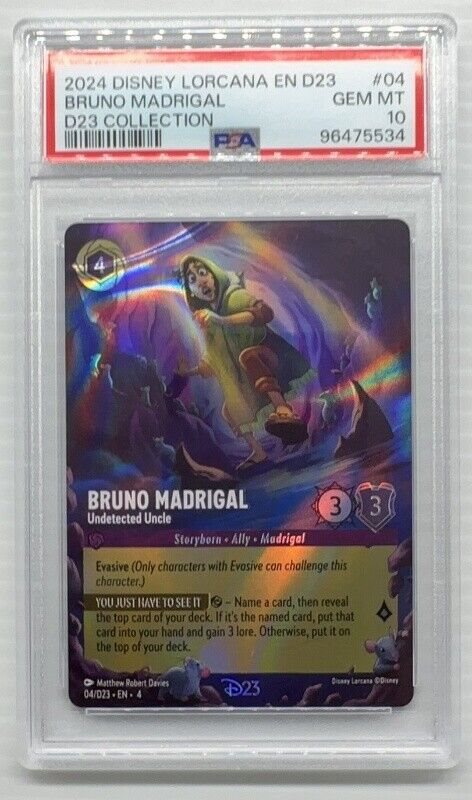Auction Prices Realized Tcg Cards 2024 DISNEY LORCANA EN D23