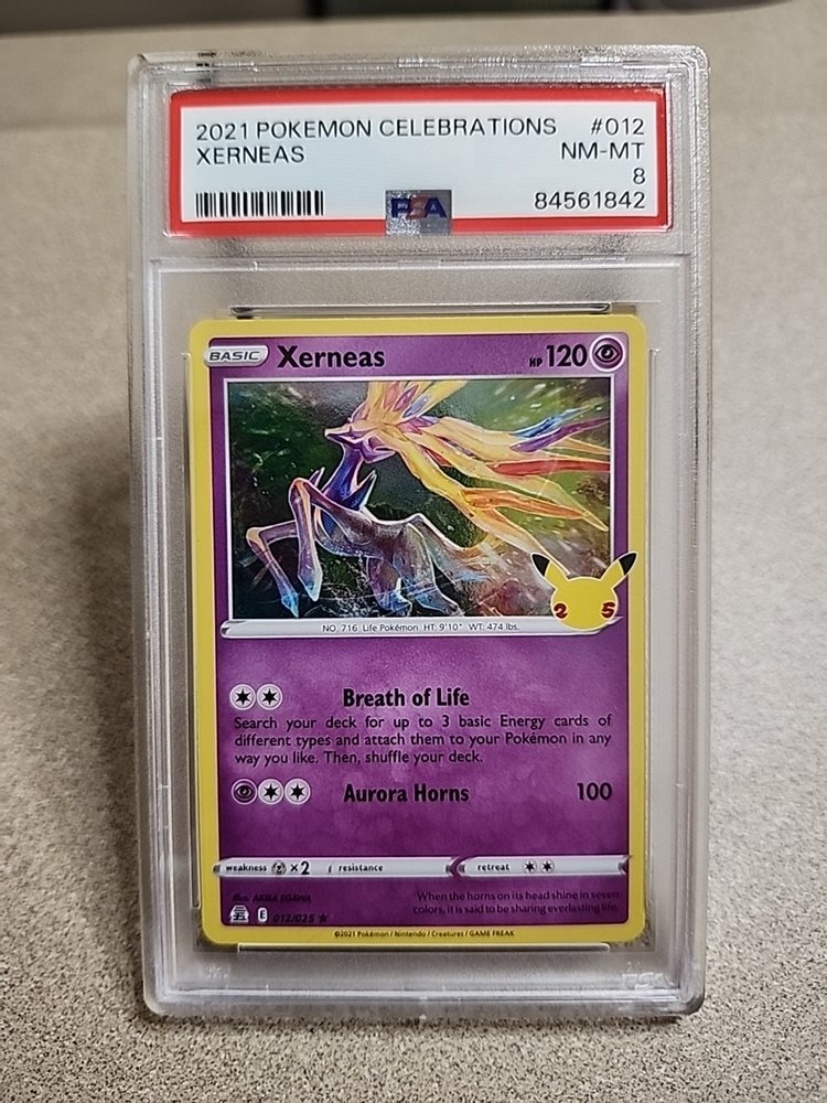 Auction Prices Realized Tcg Cards 2021 POKEMON CELEBRATIONS Xerneas