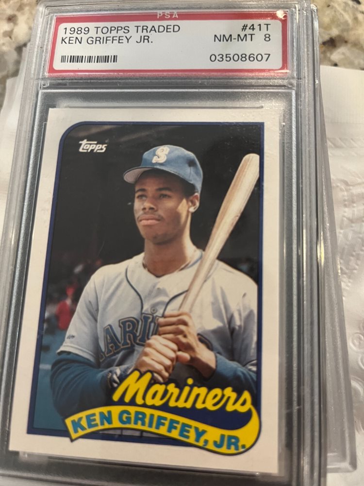 Ken Griffey Jr. #41T [RC 1989 Topps Tiffany Traded Factory