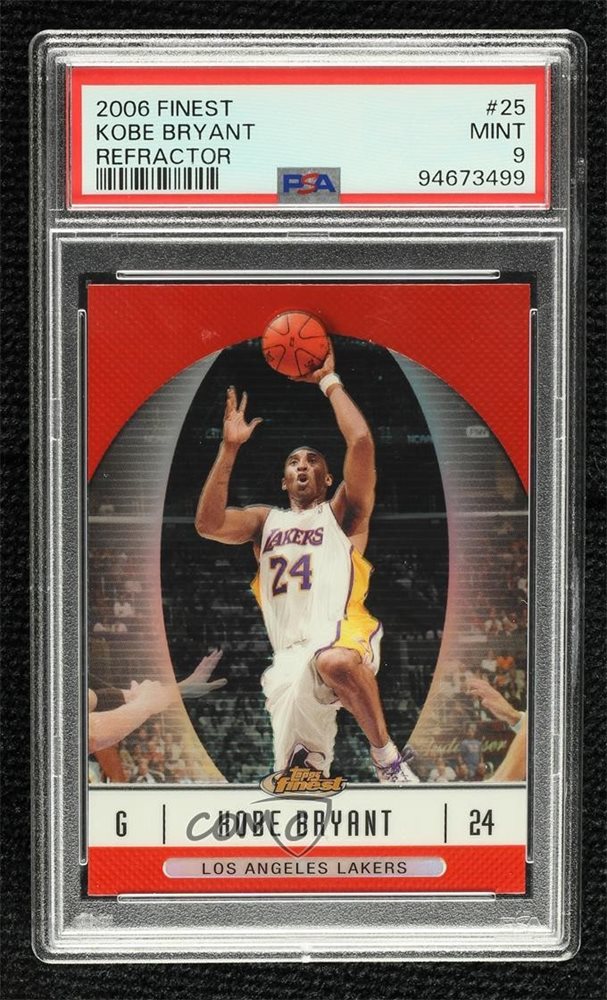 Auction Prices Realized Basketball Cards 2006 FINEST Kobe Bryant