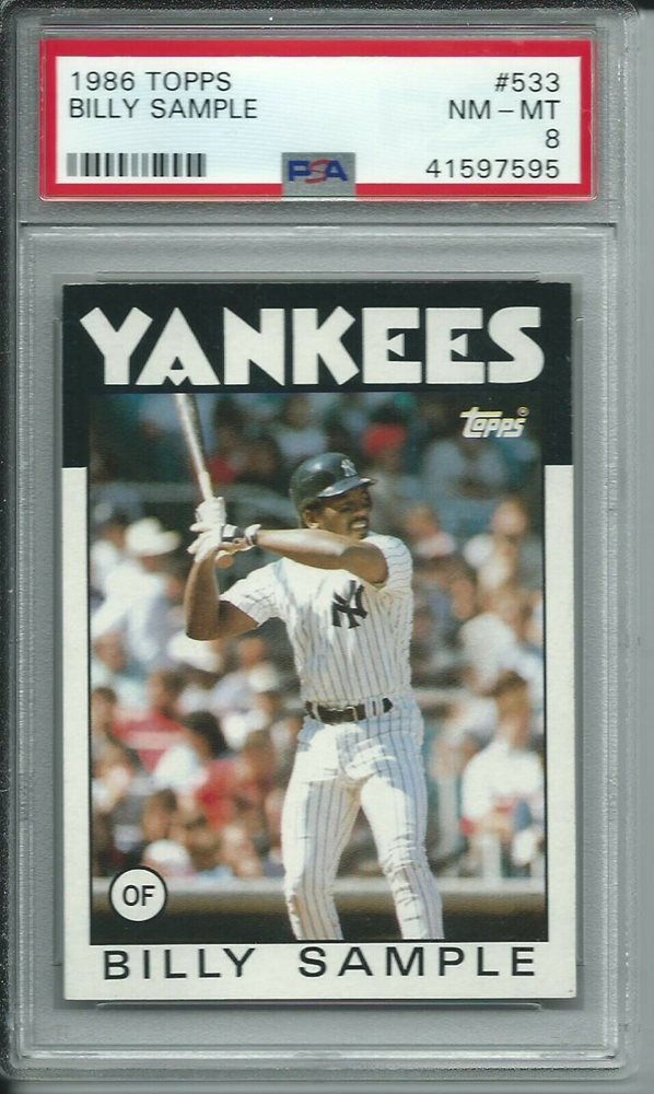 Auction Prices Realized Baseball Cards 1986 Topps Billy Sample