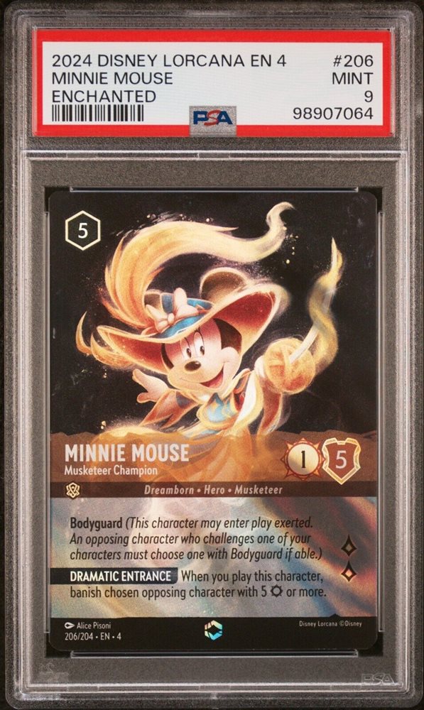 Auction Prices Realized Tcg Cards 2024 Disney Lorcana En 4 
