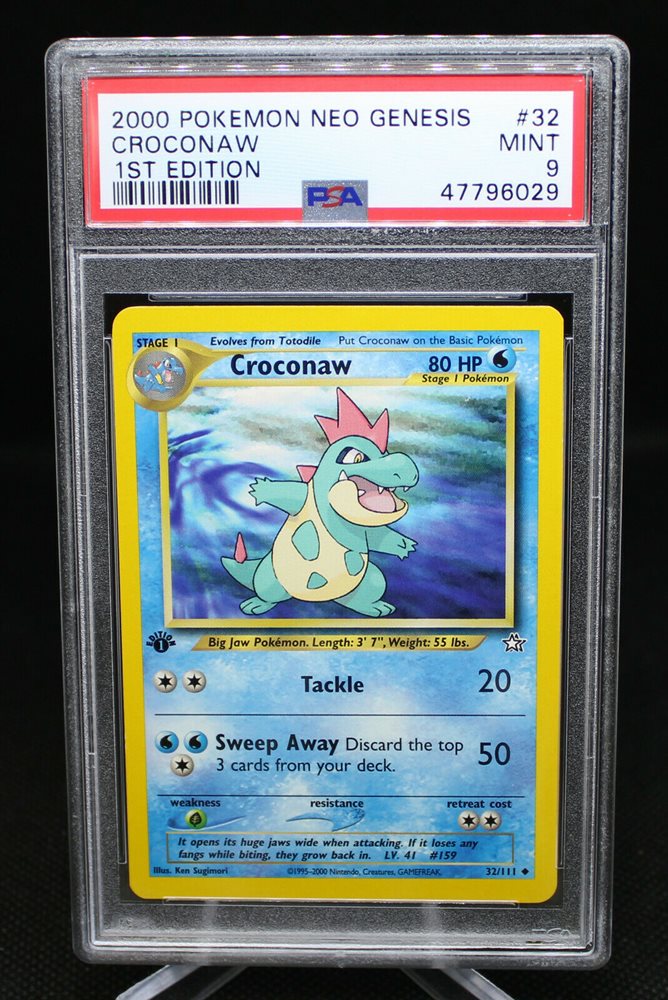 eBay Auction Item 174750254601 Tcg Cards 2000 Pokemon Neo Genesis 1st  Edition