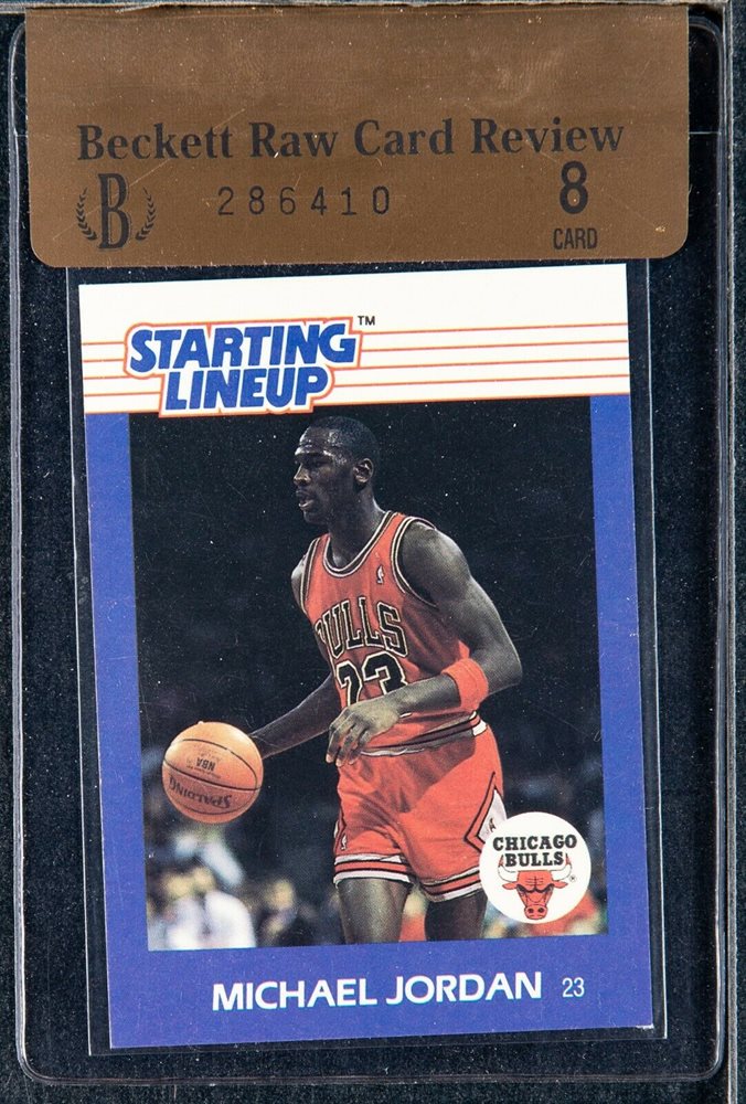 1988 michael jordan starting lineup card