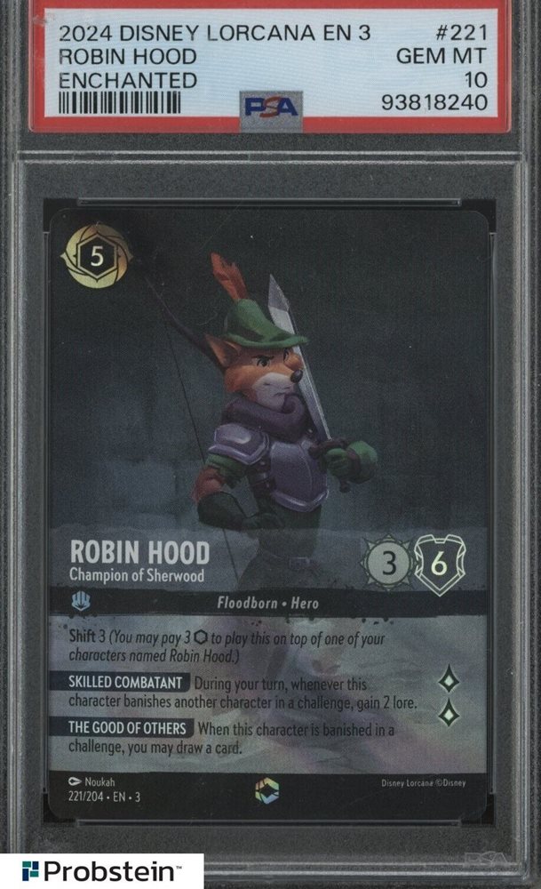 Auction Prices Realized Tcg Cards 2024 DISNEY LORCANA EN 3