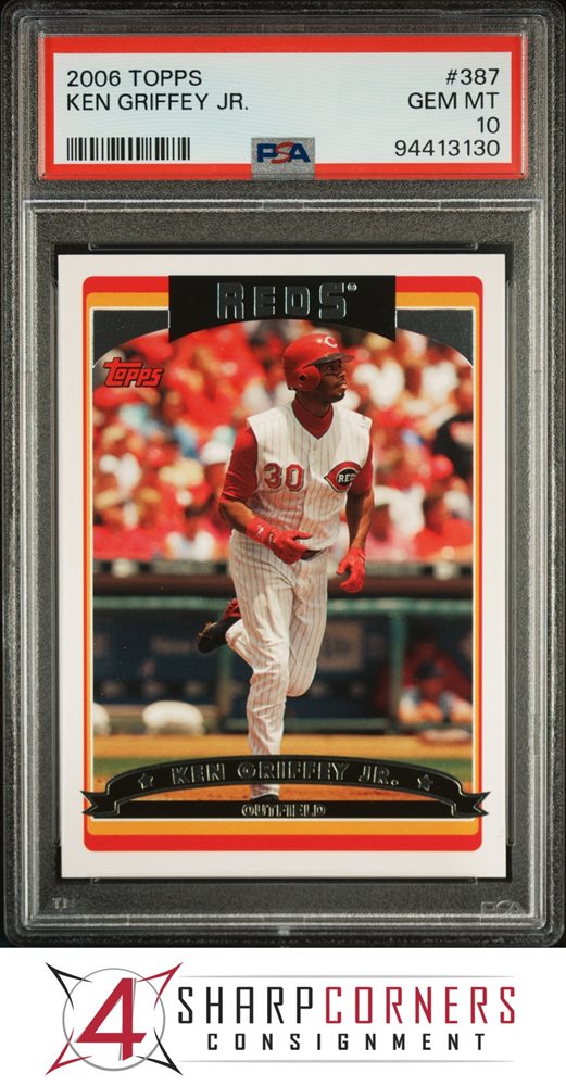 【送料込】グリフィー選手のグレーディング野球カード！2006UD-NBCD Auction Prices Realized Baseball Cards 2006 TOPPS Ken