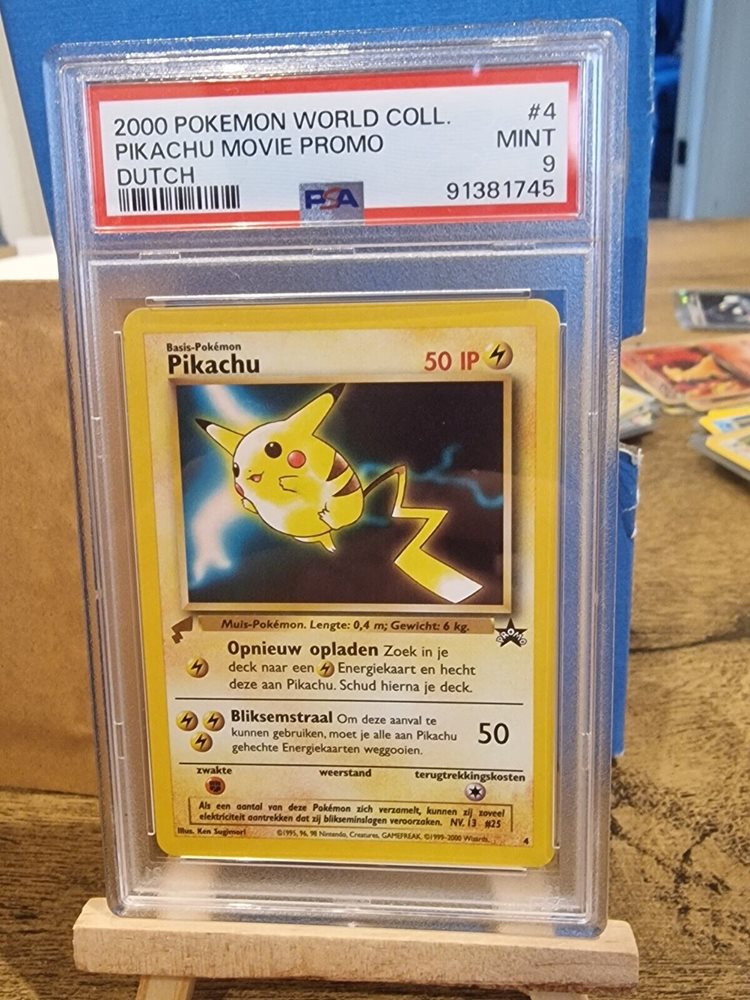 【PSA10】ピカチュウ　2000年  シドニー五輪プロモ　オランダ語 Auction Prices Realized Tcg Cards 2000 POKEMON PIKACHU WORLD