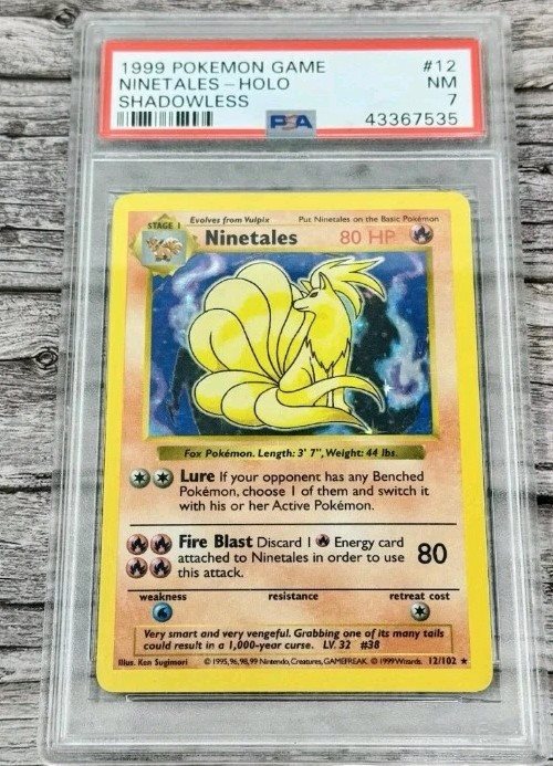 Auction Prices Realized Tcg Cards 1999 POKEMON GAME