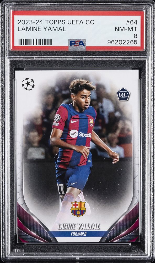 売れ筋アイテムラン PSA 直筆 ヤマルサイン RC TOPPS 感じとら Auto YAMAL LAMINE その他