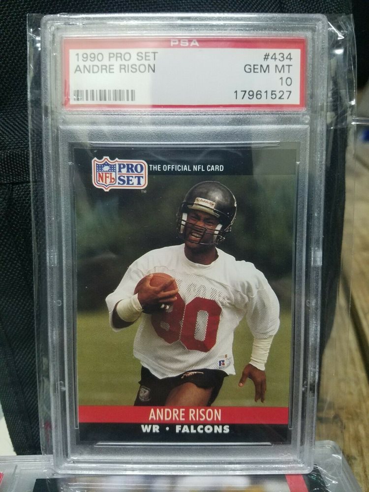 Pro Set Andre Rison Auction Prices Realized Football Cards 1990 PRO SET Andre Rison