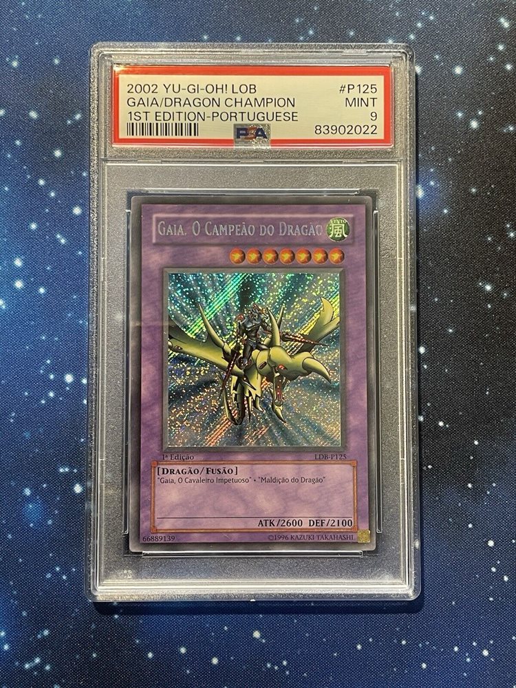 PSA9 遊戯王　旧アジア版　GAIA THE DRAGON CHAMPION Gaia the Dragon Champion 309-057 Prices | YuGiOh Japanese