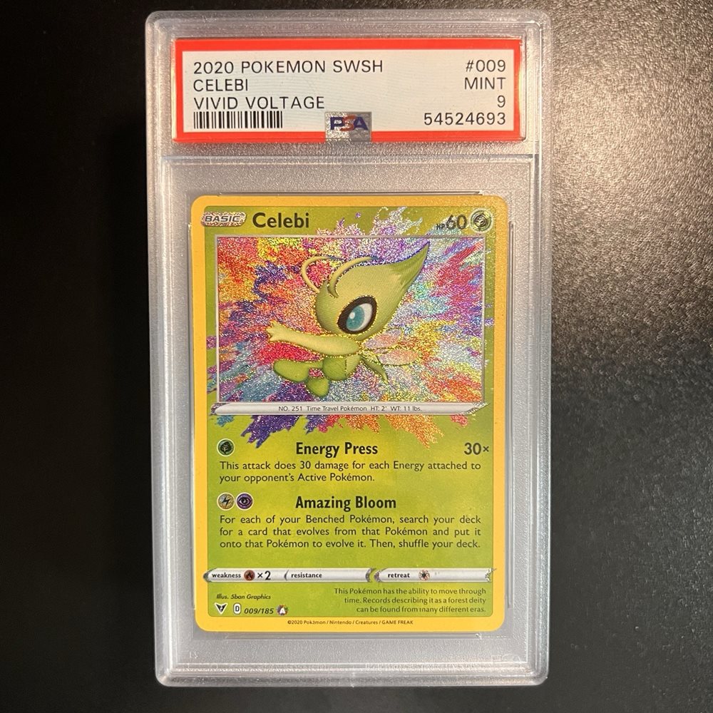ビビ　psa10 Pokemon Vivid Voltage Celebi 009/185 Amazing Rare PSA 10 Gem